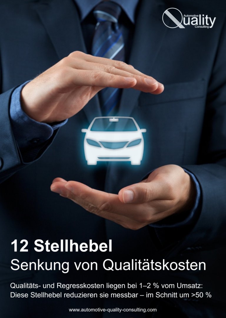 Whitepaper: 12 Stellhebel zur Senkung von Qualitätskosten